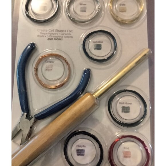 Darice Wire Coiling Kit Craft Starter Kit Tool Cutter - Picture 11 of 11